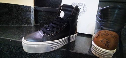 Creepers con lacci scarpe - creepers,