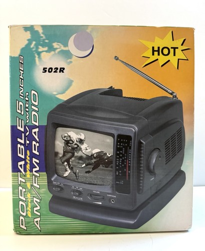 Vintage portatile pollici - tv, 5