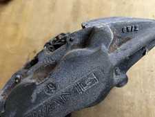 Mercedes W202 C36 AMG impianto frenante anteriore sella 4 pistoncini OEM originale HWA 202 17"