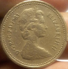 United Kingdom 1 Pound 1983 VF