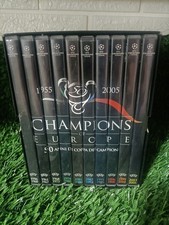 Champions of Europe 1955 2005 50 Anni Coppa Campioni 10 DVD Gazzetta Dello Sport