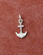 Ciondolo Ancora in Oro Giallo