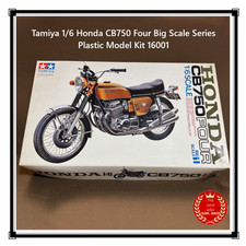 Tamiya 1/6 Honda CB750 Four Big Scale Series Plastic Model Kit 16001 Japan NUOVO