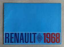 Renault 1968 brochure UK