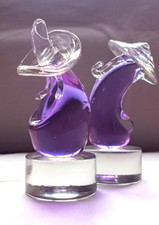 Figure cinesi MURANO vetro sculture vintage, Made In Italy