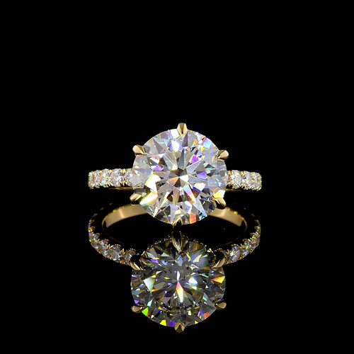 Anello fidanzamento oro - anello,