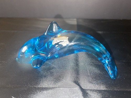 Daum delfino cristallo blu - in,