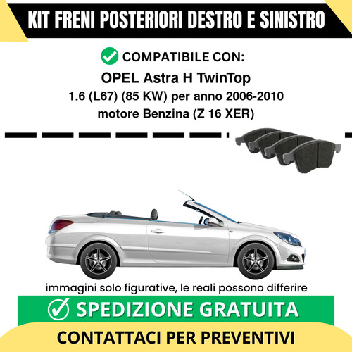 Pastiglie freno posteriori - freno,