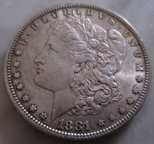MDS USA ONE 1 DOLLAR 1881
