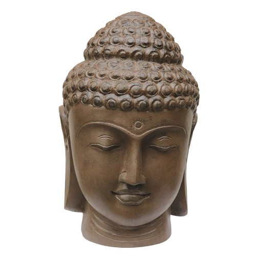 Testa buddha cm statua - di, buddha,
