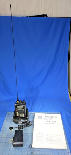 Yaesu tri band ham radio - vx-5r,