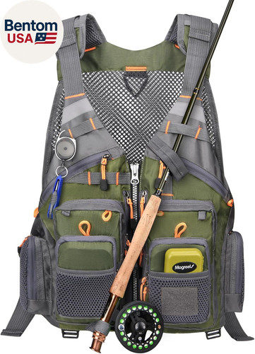 Gilet pesca mosca per - gilet, da