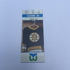 Biglietto Stub Hartford