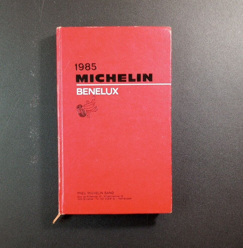 Michelin guide 1985 - michelin,