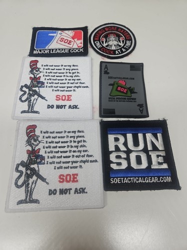 Lotto patch attrezzatura - patch,