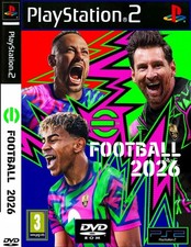 e football 2026 ps2 DVD moD.