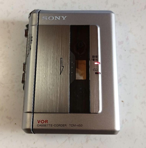 Sony tcm 450 - sony, walkman