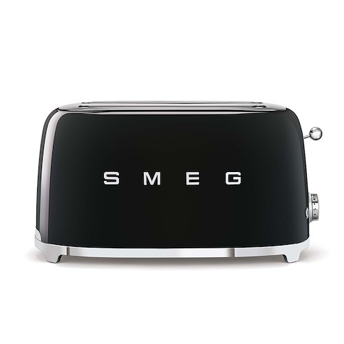 Smeg tostapane 2x4 fette - fette, nero