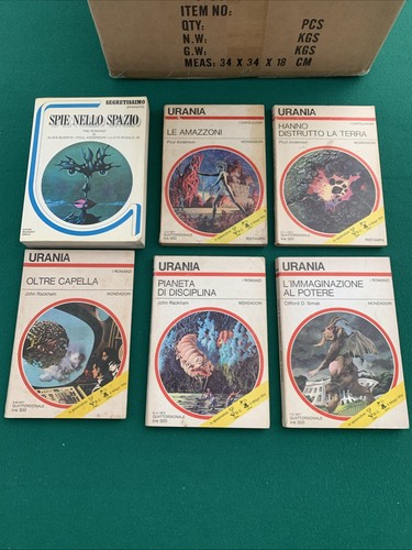 Lotto libri fantascienza poul - libri,
