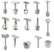 Rohrstütze Acciaio Inox