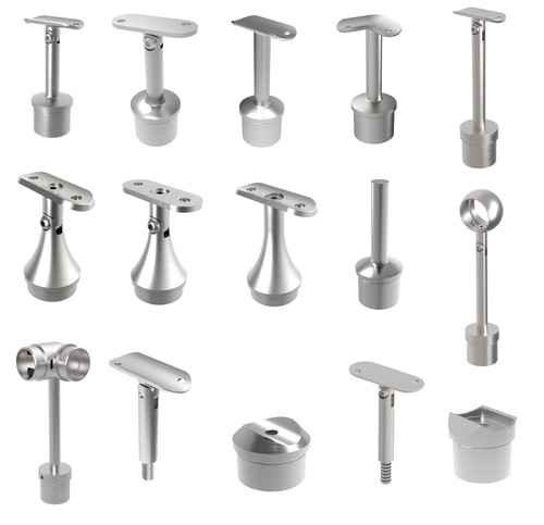 Rohrstütze acciaio inox - rohrstütze,