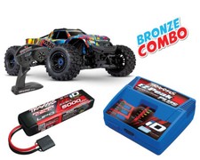 Traxxas Wide Maxx 1/10 Monster Truck RTR Rock N Roll Bronzo Combo TRX89086-4-RNR
