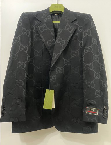 Gucci blazer oversize in - gg,