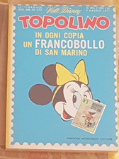 TOPOLINO N° 806 + GADGET SAN MARINO INCELOFANATO/BLISTERATO DA EDICOLA ORIGINALE