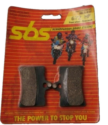 Coppia pastiglie sbs freno - coppia,