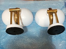 coppia applique in metallo da parete