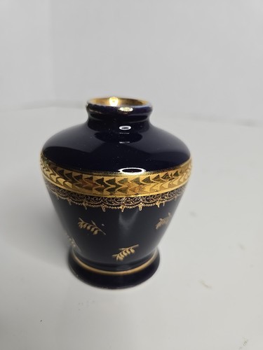 Vintage limoges porcellana - vintage, blu