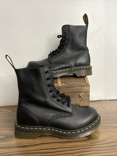 Stivali stringati martens - dr.,