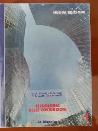 Tecnologia delle costruzioni - , 1