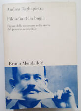 Tagliapietra,Andrea, Filosofia