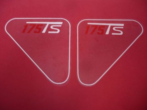 Adesivi ducati 175ts casse - adesivi,