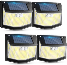 Luce Solare Esterni Rilevatore Movimento: 248 LED Luce Solare Esterna Sensore 3 