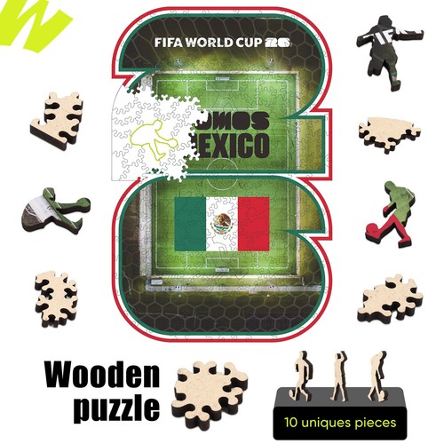 Puzzle legno 200 pezzi logo - puzzle,