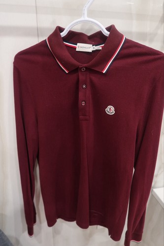Polo moncler manica lunga - moncler,