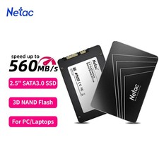 Netac 120GB 240GB 500GB SSD 2.5" SATA III Unità a Stato Solido Interna 500MB/s Lotto