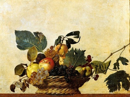 Quadro caravaggio canestra - caravaggio, di