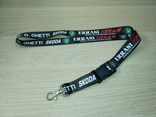 Rally Corse - ERRANI Team  - G. Ghetti SKODA -  Portachiavi Portabadge - Nuovo