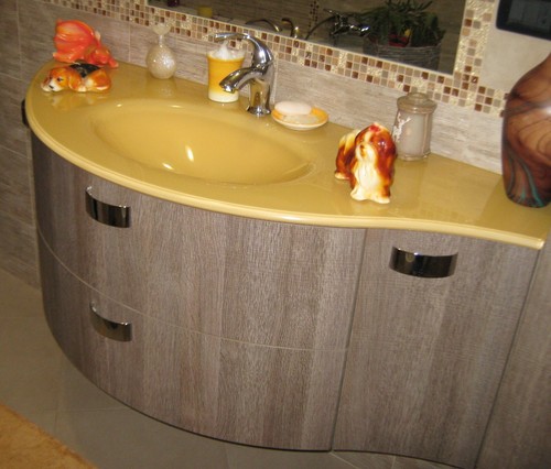 Mobile bagno sospeso con - mobile,