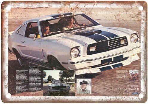 Pubblicità ford mustang - mustang, ii