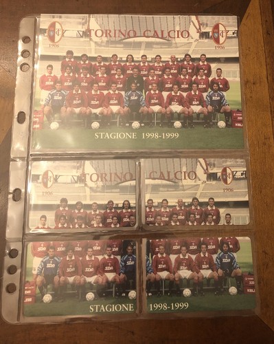 Torino calcio 1998 schede - calcio,