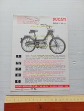 Ducati Rolly 50 1967 depliant originale ITALIANO