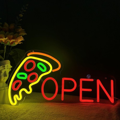 Insegna pizza neon - pizza,