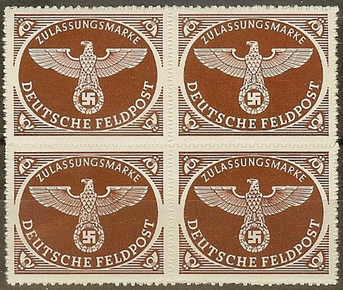 Stamp germany feldpost sc - germany,