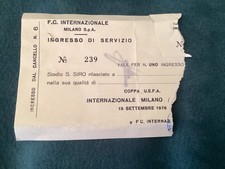 BIGLIETTO  CALCIO INGRESSO