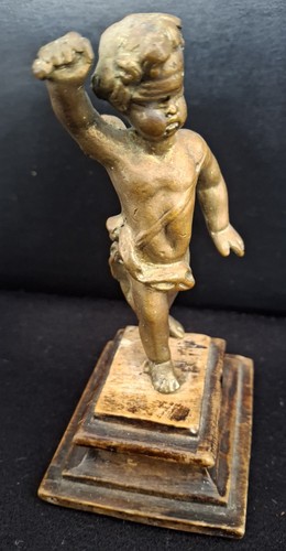Antica scultura bronzo - , putti