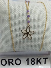 Catenina in oro giallo 750 18